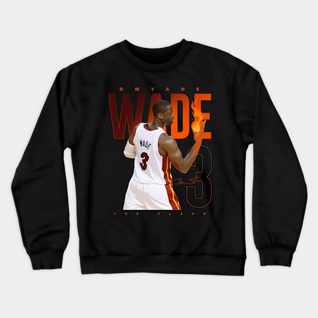 Dwyane Wade Crewneck Sweatshirt by Juantamad